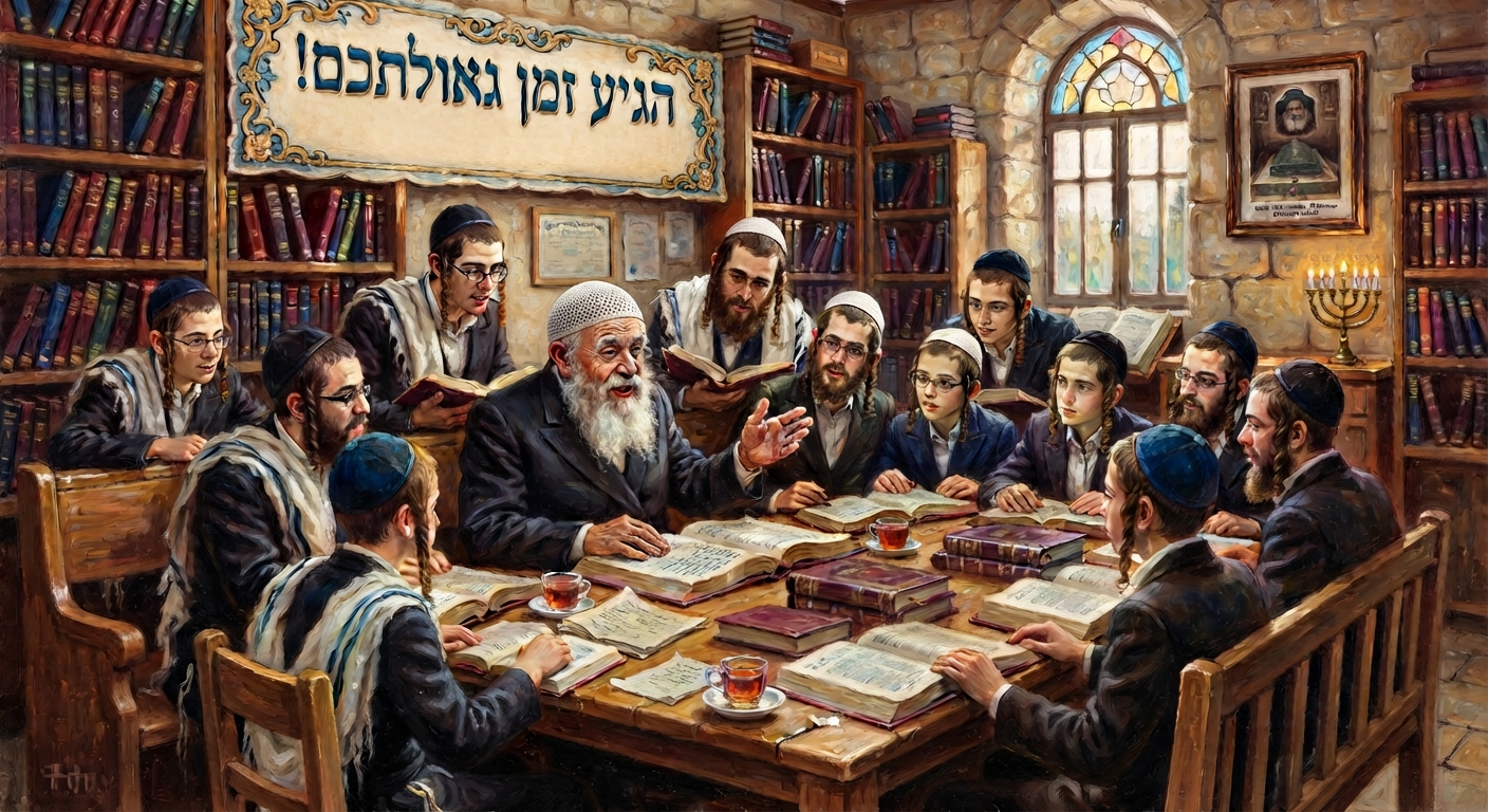 הגיע זמן גאולתכם